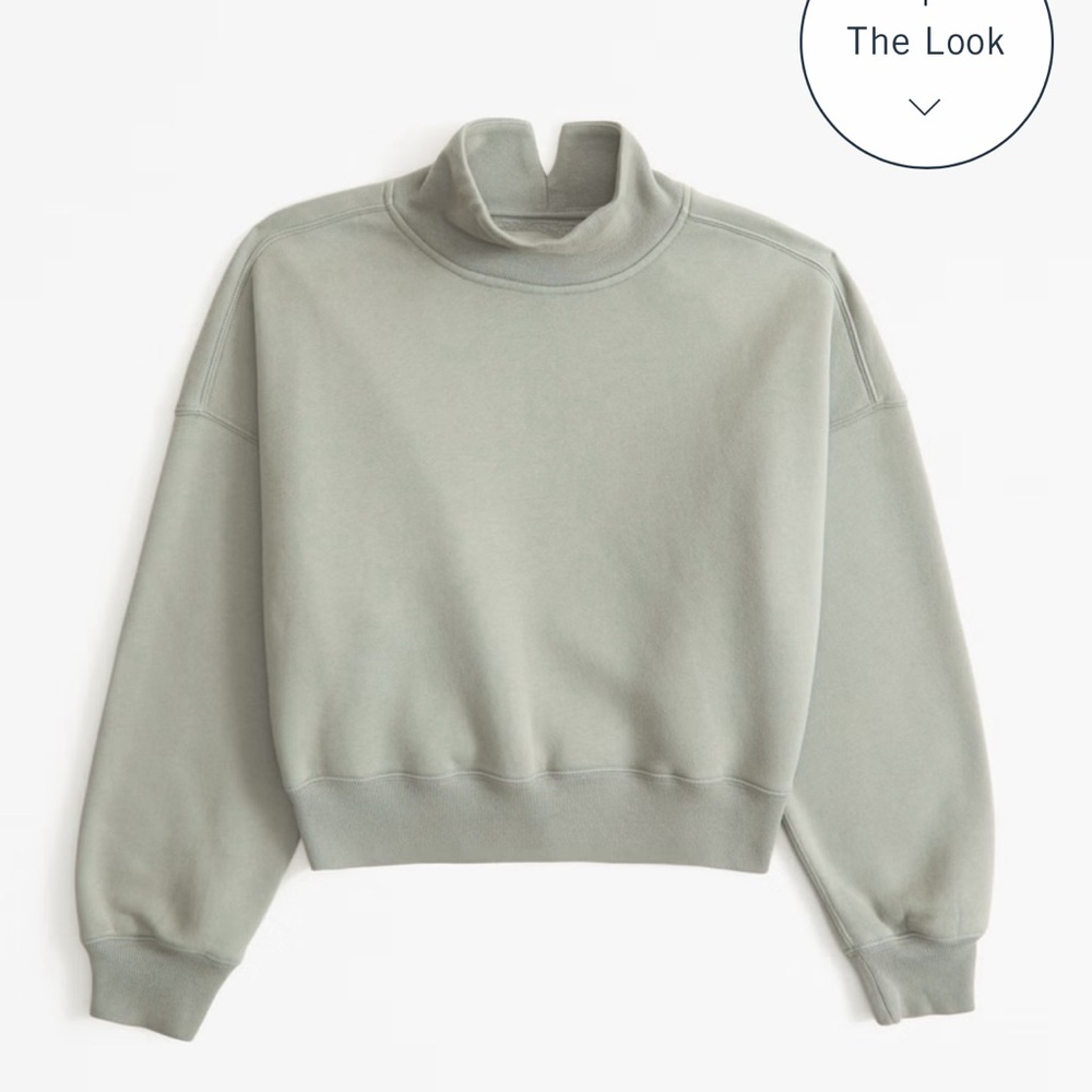 Abercrombie & Fitch Crop Sweatshirt NWT